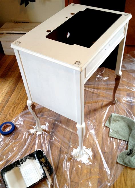 The Project Lady - Sewing Machine Cabinet Makeover