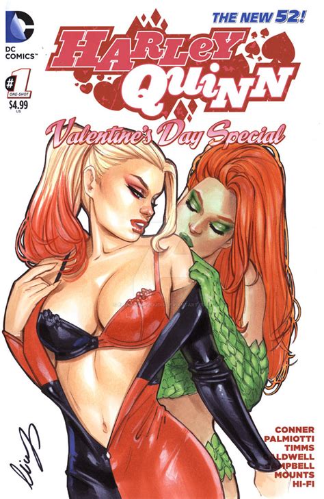 Harley Quinn and Poison Ivy by Elias-Chatzoudis on DeviantArt