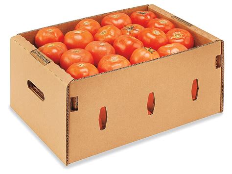Tomato Boxes - 25 lb S-20444 - Uline