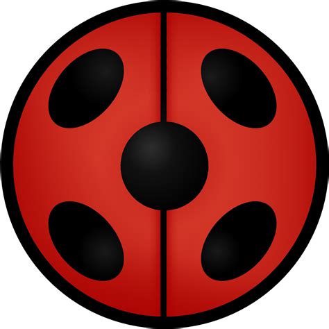 Miraculous Ladybug Symbol - Miraculous Logo Ladybug Clipart - Full Size ...