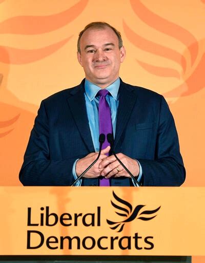 UK's Liberal Democrats Party Elects Ed Davey As New Leader