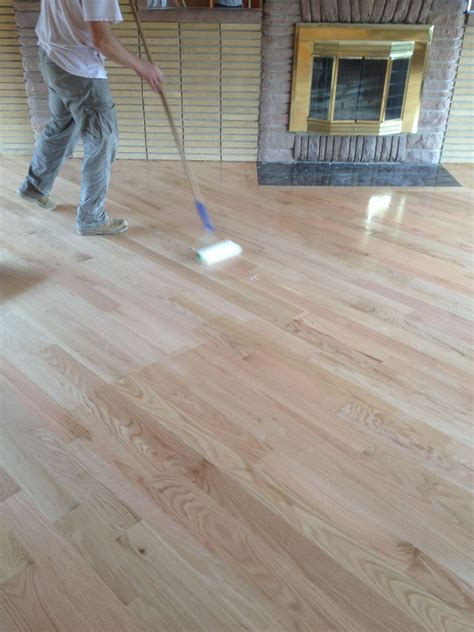 applying clear coats of water based Hardwood Floors, Flooring, Clear ...