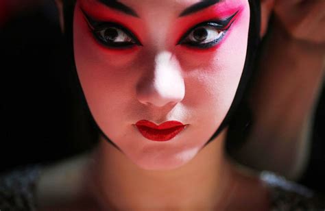 chinese opera makeup - Google Search Beijing Opera, Shanghai, Nostril Hoop Ring, Nose Ring ...