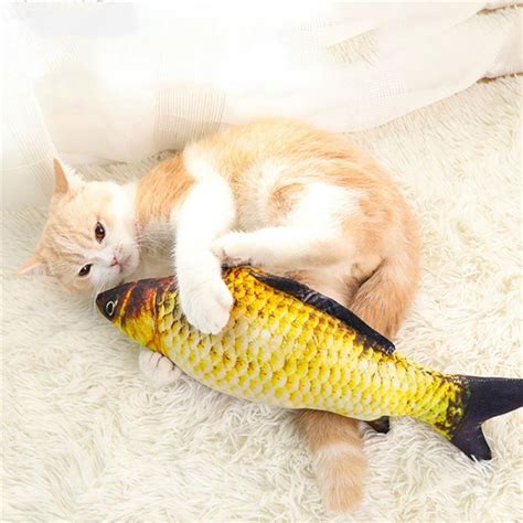 3D Fish Plush Cat Pet Toy Interactive Gifts Fish Catnip Toys Price: $12 ...