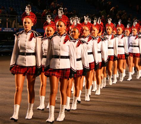 The Lochiel Marching Drill Team | These girls were from New … | Flickr