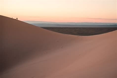 sand Dune, horizon, hiker, arabia, smooth, sand, no People, 5K, morocco ...