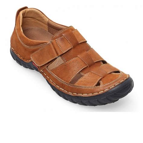 Mens Leather Sandals Wide Width