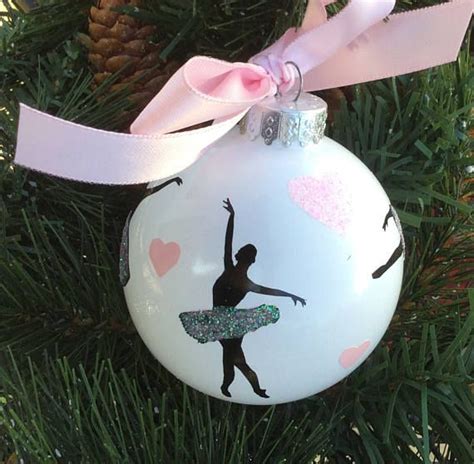 Ballet Christmas Ornament Personalized Dance Ornament Dance Ornaments, Ornament Hooks, Glass ...