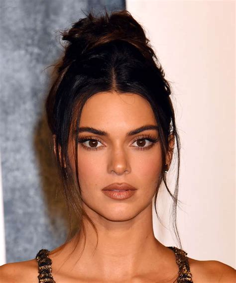 Kendall Jenner Elegant Updo Hairstyle - TheHairStyler.com