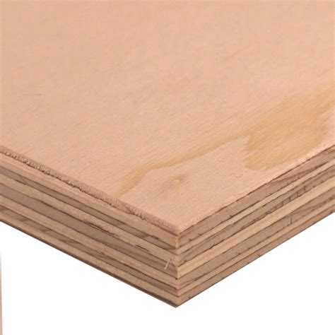 Standard Fir Plywood - 4 x 8 - 15.5 mm - 5/8-in