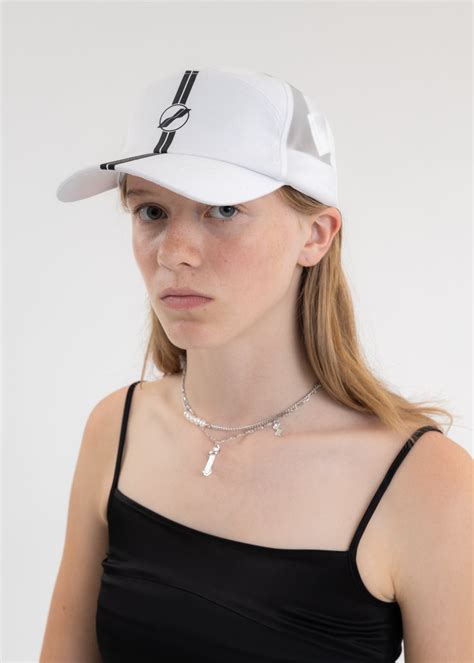 White Lined Sailing Cap – 017 Shop