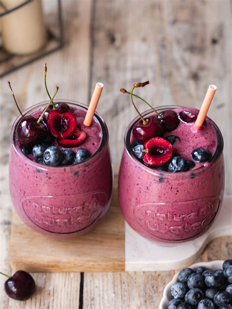 Recipe Acai Mixed Berry Smoothies