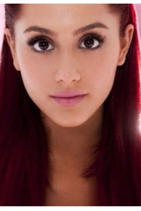 Ariana - With her big brown doe-like eyes! Her eye makeup always looks ...