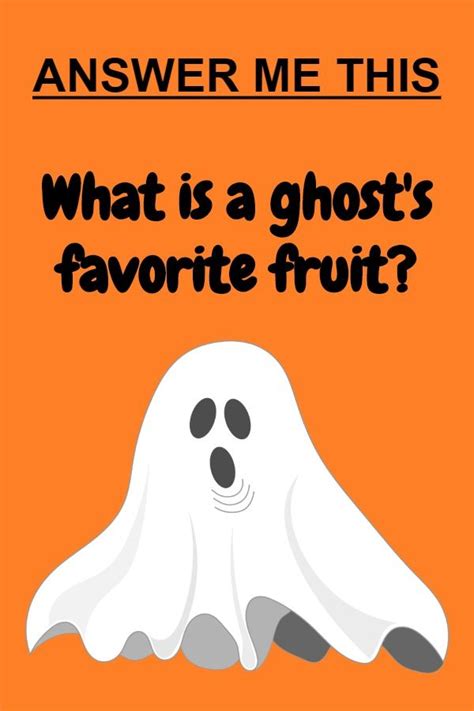 Halloween Riddles for Kids with Answers
