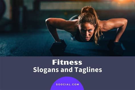 507 Fitness Slogans and Taglines To Pump Up Your Business - Soocial