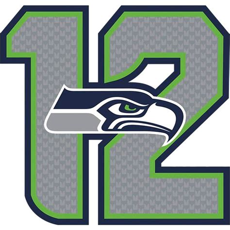 Prove you're the #1 Seattle Seahawks fan when you grab this 12s Giant Removable Decal. This Fa ...