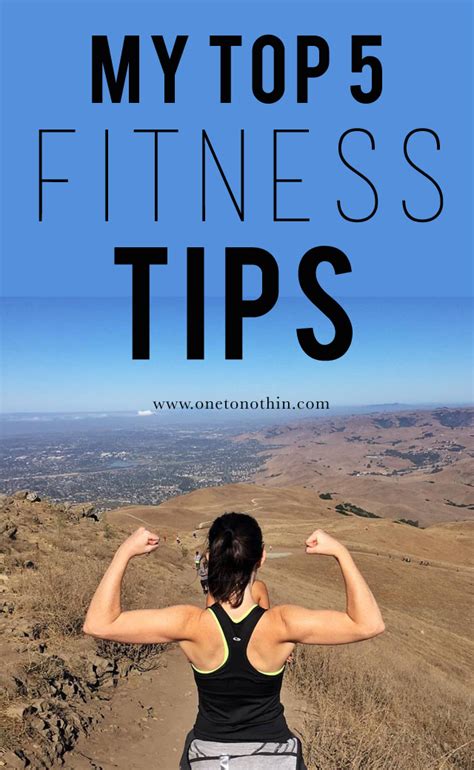 Top 5 Fitness Tips | One To Nothin'