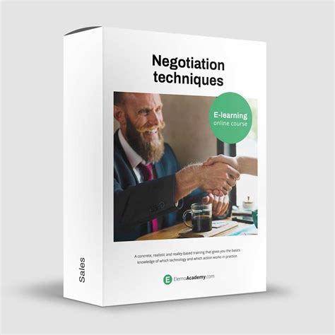 Negotiation Techniques – Professionals Negotiation Techniques Online Certificate Course ...