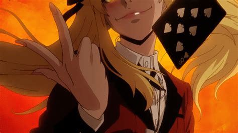 Kakegurui Card Gif - Joeschmo's Gears And Grounds: Omake Gif Anime ...