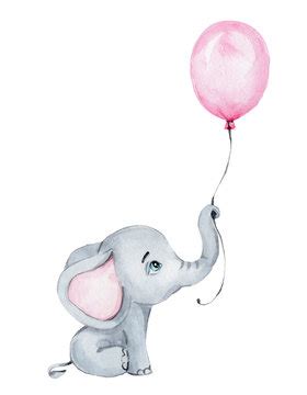 3,301 BEST Baby Elephant Watercolor IMAGES, STOCK PHOTOS & VECTORS | Adobe Stock