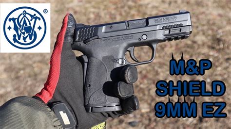 Smith and Wesson M&P Shield 9MM EZ Test & Review / Easiest Handgun to Load and Shoot - YouTube