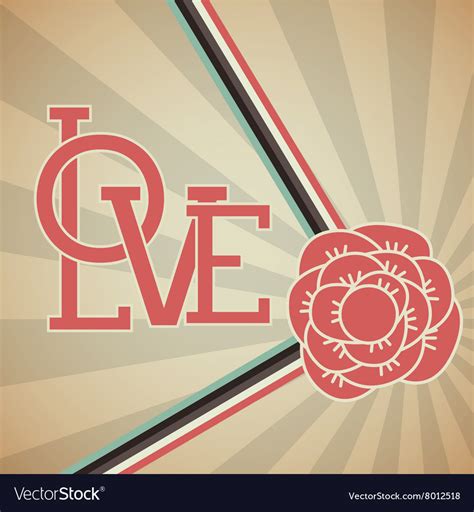 Love card design Royalty Free Vector Image - VectorStock