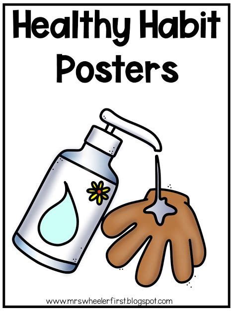 Healthy Habits Poster Set Classroom Charts, Classroom Posters, Healthy ...