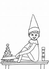 Free & Easy To Print Elf Coloring Pages  Tulamama sketch template