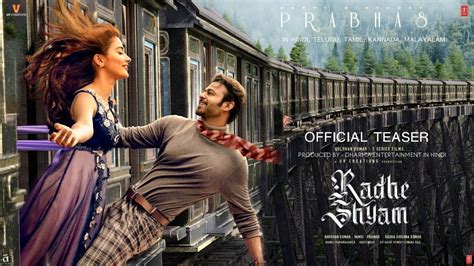 Radhe Shyam Teaser Trailer, Prabhas,Pooja Hegde,Radha Krishna Kumar,Radhe Shyam Trailer Hindi ...