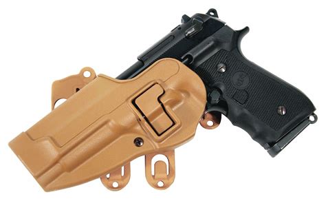 BLACKHAWK STRIKE/MOLLE Holster, LH, Beretta 92/96 - 14X504|40CL01CT-L - Grainger