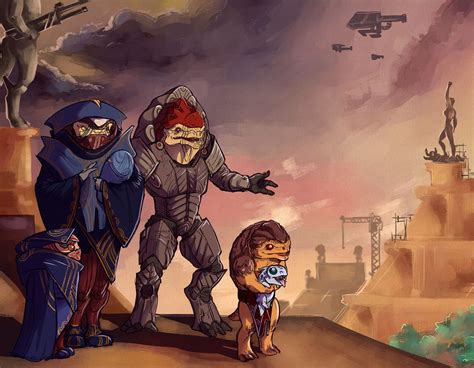 Future of the krogans by Eonixa on DeviantArt | Mass effect krogan, Mass effect art, Mass effect ...