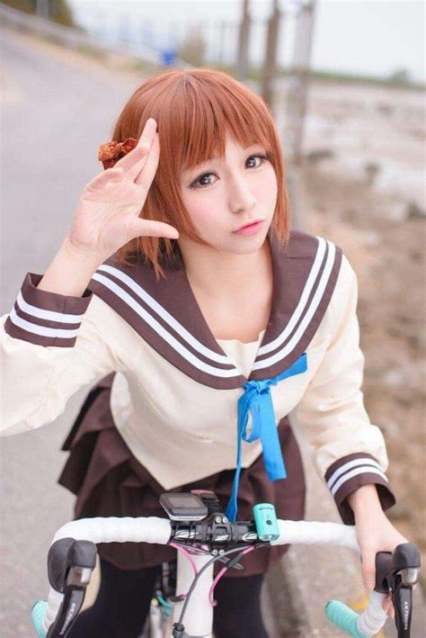 🚲Hiromi Maiharu🚲 (Minami Kamakura High School Girls Cycling Club) cosplay by Luffy 😍👍 | Anime Amino