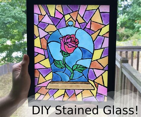 DIY Stained Glass! : 5 Steps (with Pictures) - Instructables