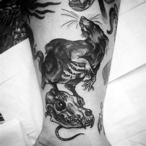 70 Rat Tattoo Designs For Men - Masculine Ink Ideas