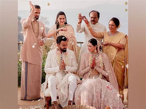 More fairytale pics from KL Rahul, Athiya Shetty's wedding – ThePrint ...