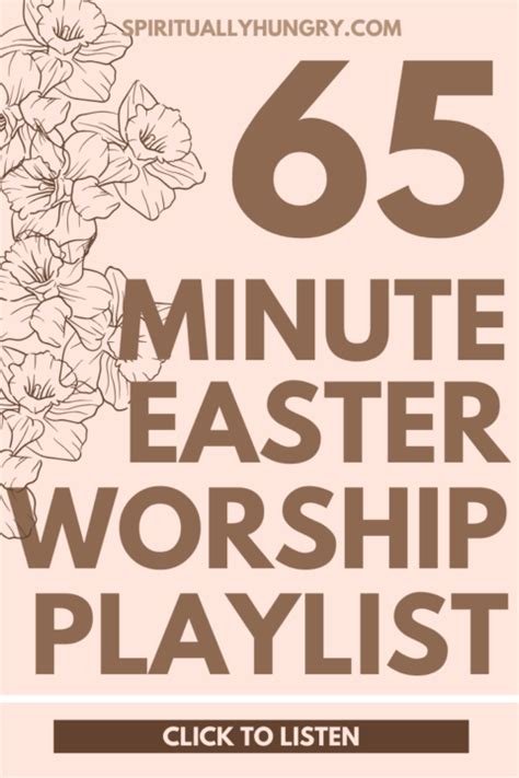 Easter Worship Songs - Spiritually Hungry