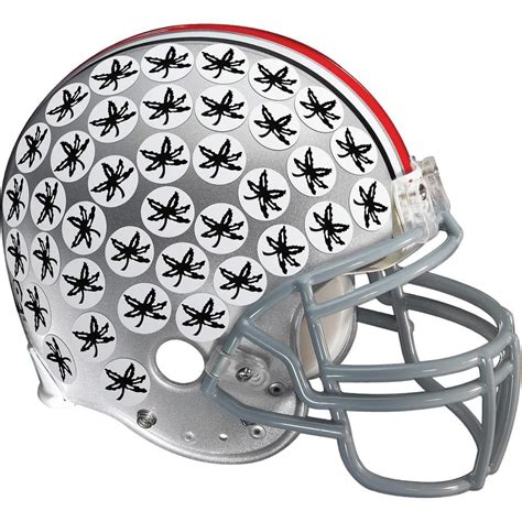 Fathead 47 in. H x 55 in. W Ohio State Buckeyes Buckeye Leaf Helmet Wall Mural-41-40168 - The ...