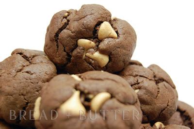 Bread + Butter: Chocolate Espresso Cookie Rounds with PB Chips