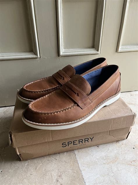 Sperry Penny Loafers, Men's Fashion, Footwear, Dress Shoes on Carousell