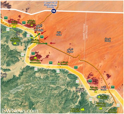 Ansar Allah Attack To Saudi Coalition South Of Al-Boqa + Map - Islamic World News