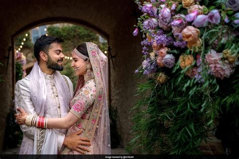 On First Anniversary, Anushka, Virat Share Unseen Pics From Their Wedding Album