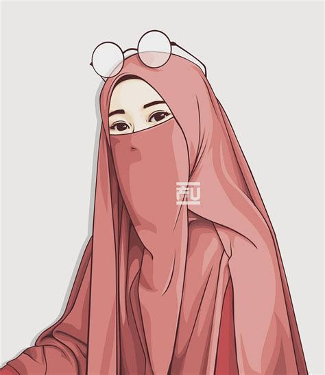 Hijab Kartun Muslimah / Galeri Gambar Kartun Hijab Tomboy ...