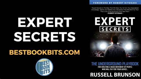 Russell Brunson: Expert Secrets Book Summary | Bestbookbits | Daily ...