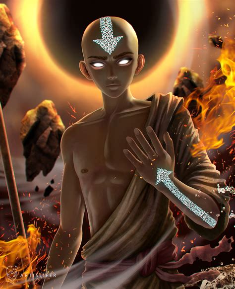 ArtStation - Aang - The Last Airbender Fanart