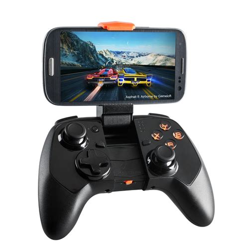 MOGA Pro Power Wireless Bluetooth Gaming Controller Pad with Built-In Holder and Included Tablet ...