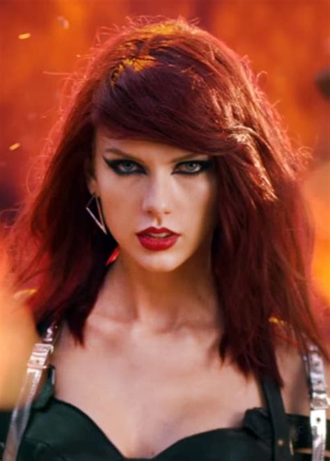 Taylor Swift With Red Hair