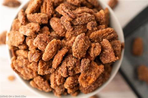 Slow Cooker Candied Pecans Recipe - Eating on a Dime