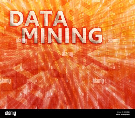 Data mining abstract, computer technology concept illustration Stock Photo - Alamy