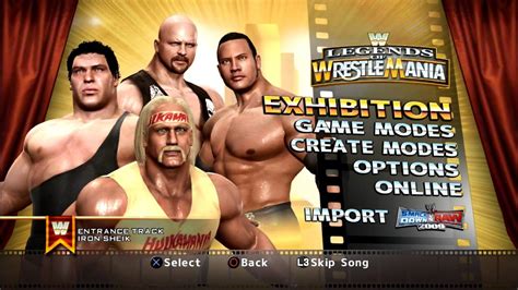 WWE Legends of WrestleMania -- Gameplay (PS3) - YouTube