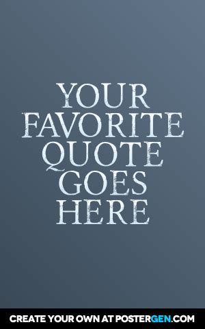 Quote Generator - PosterGen.com